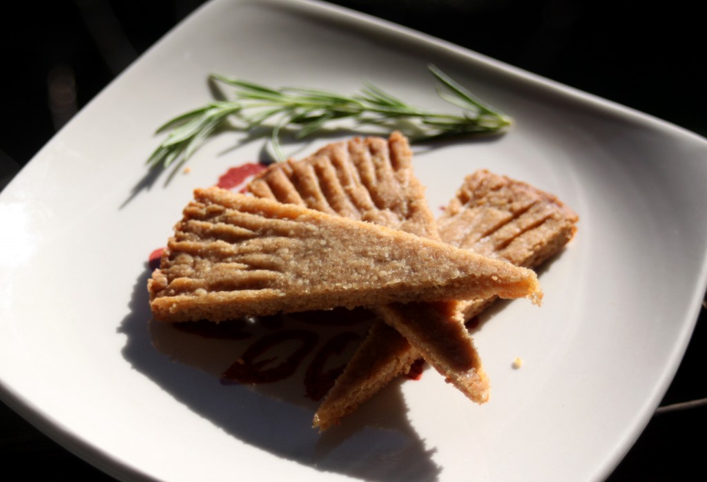 Rosemary Asiago Shortbread